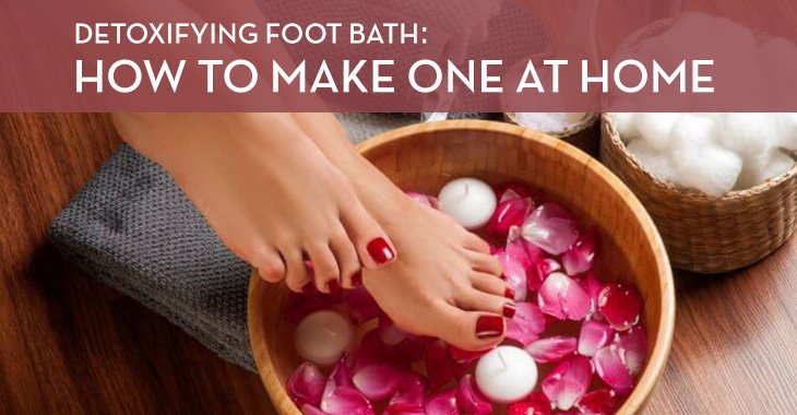Detoxifying Foot Bath - How to Make one at Home