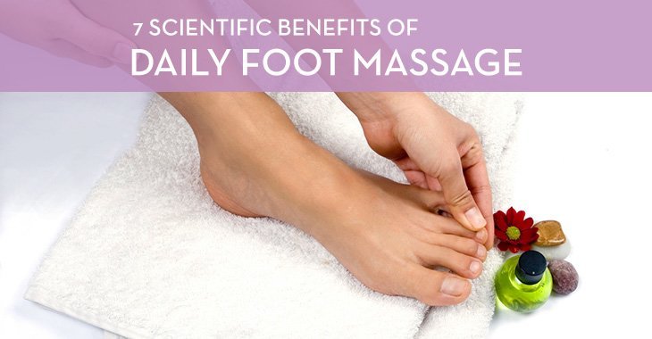 Benefits of daily foot massage