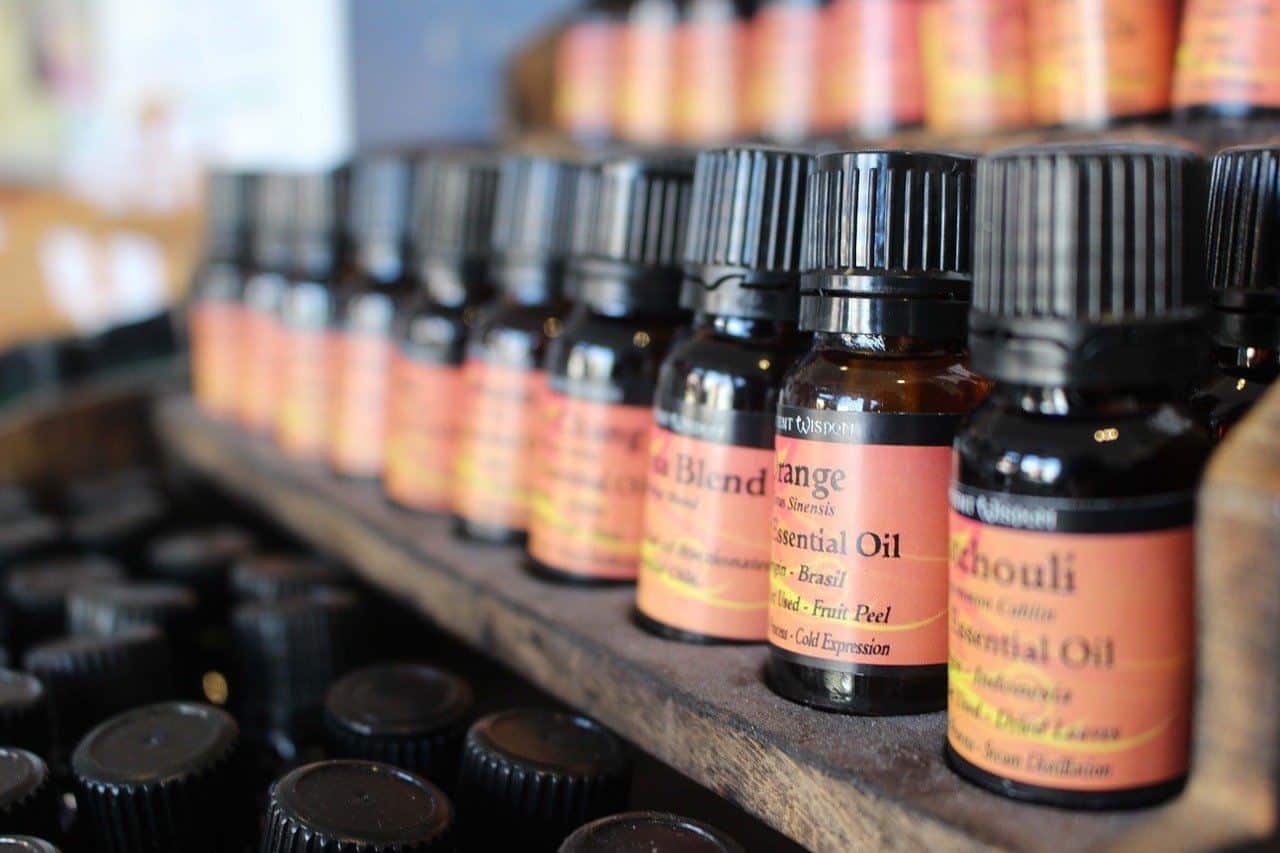 collection of essential oils